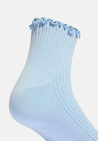ADIDAS ORIGINALS Calzini (2 paia) RUFFLE QUARTER azzurro e panna da donna KD8368 . ADIDAS ORIGINALS 