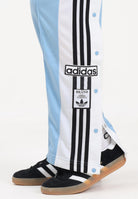 ADIDAS ORIGINALS Pantalone sportivo Adibreak azzurro da donna JV7513 . ADIDAS ORIGINALS 
