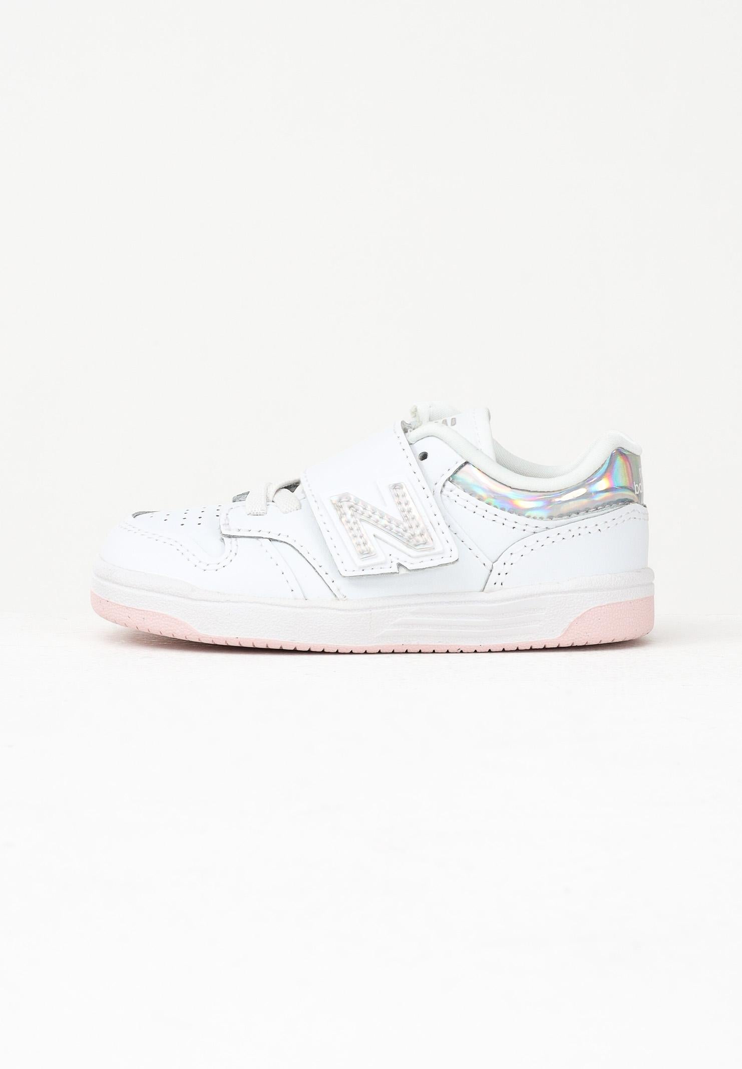 NEW BALANCE Sneakers 480 bianche da neonato NWB480KW . NEW BALANCE 