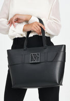 ARMANI EXCHANGE Shopper nera da donna con logo 9491270A874 00020 ARMANI EXCHANGE 