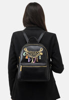 JUST CAVALLI Zaino nero da donna con charm 80RA4BE6ZSD85 899 JUST CAVALLI 