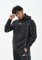 PUMA Felpa con cappuccio Puma Sport nera da uomo 688394 01 PUMA 