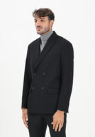 ARMANI EXCHANGE Giacca doppiopetto nera da uomo XM001197AF16678 UC001 ARMANI EXCHANGE 