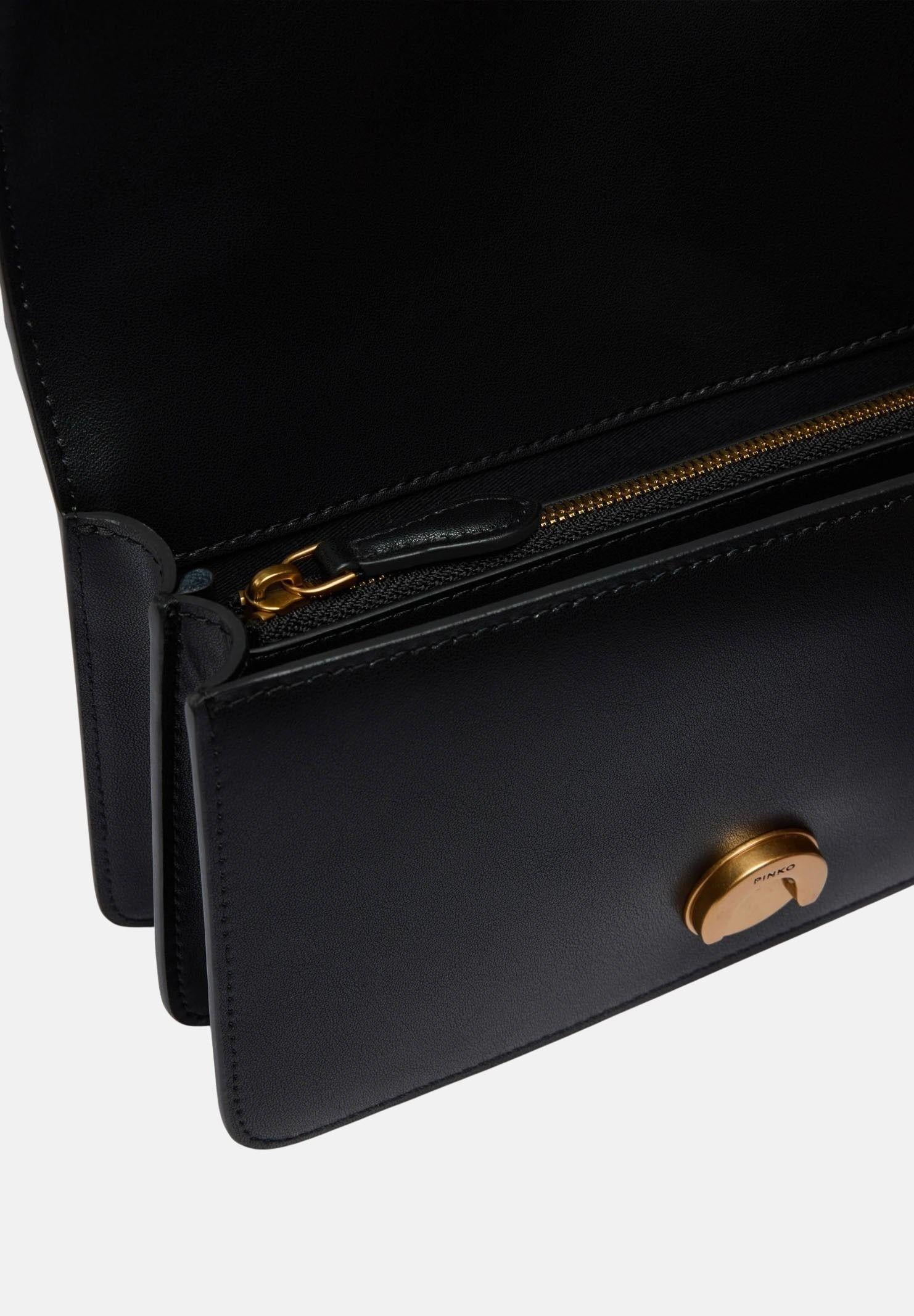 PINKO Borsa a tracolla Mini Love Bag One nera da donna 105856A0F1 Z99Q PINKO 