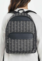 LACOSTE Zaino Monogram nero per uomo e donna NH3649 H45 LACOSTE 