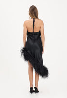 NOELL MAGGINI Abito corto nero da donna con piume 0126147 NE NOELL MAGGINI 