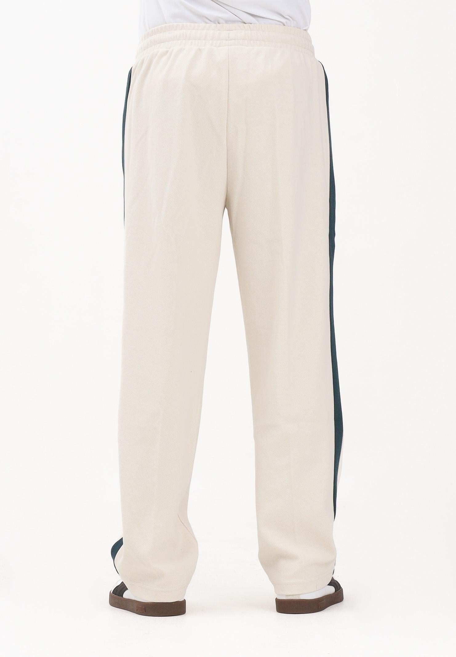 PUMA Pantalone sportivo T7 panna da uomo 632995 87 PUMA 