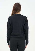 ADIDAS PERFORMANCE Felpa girocollo Essentials 3-Stripes Fleece nera da donna JE1298  ADIDAS PERFORMANCE 