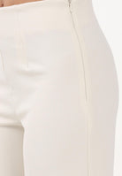 VICOLO Pantalone elegante burro da donna dal taglio palazzo TAB0259 ABU04 VICOLO 