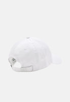 Cappello con visiera bianco per uomo e donna con patch logo coccodrillo RK0491 001 LACOSTE 