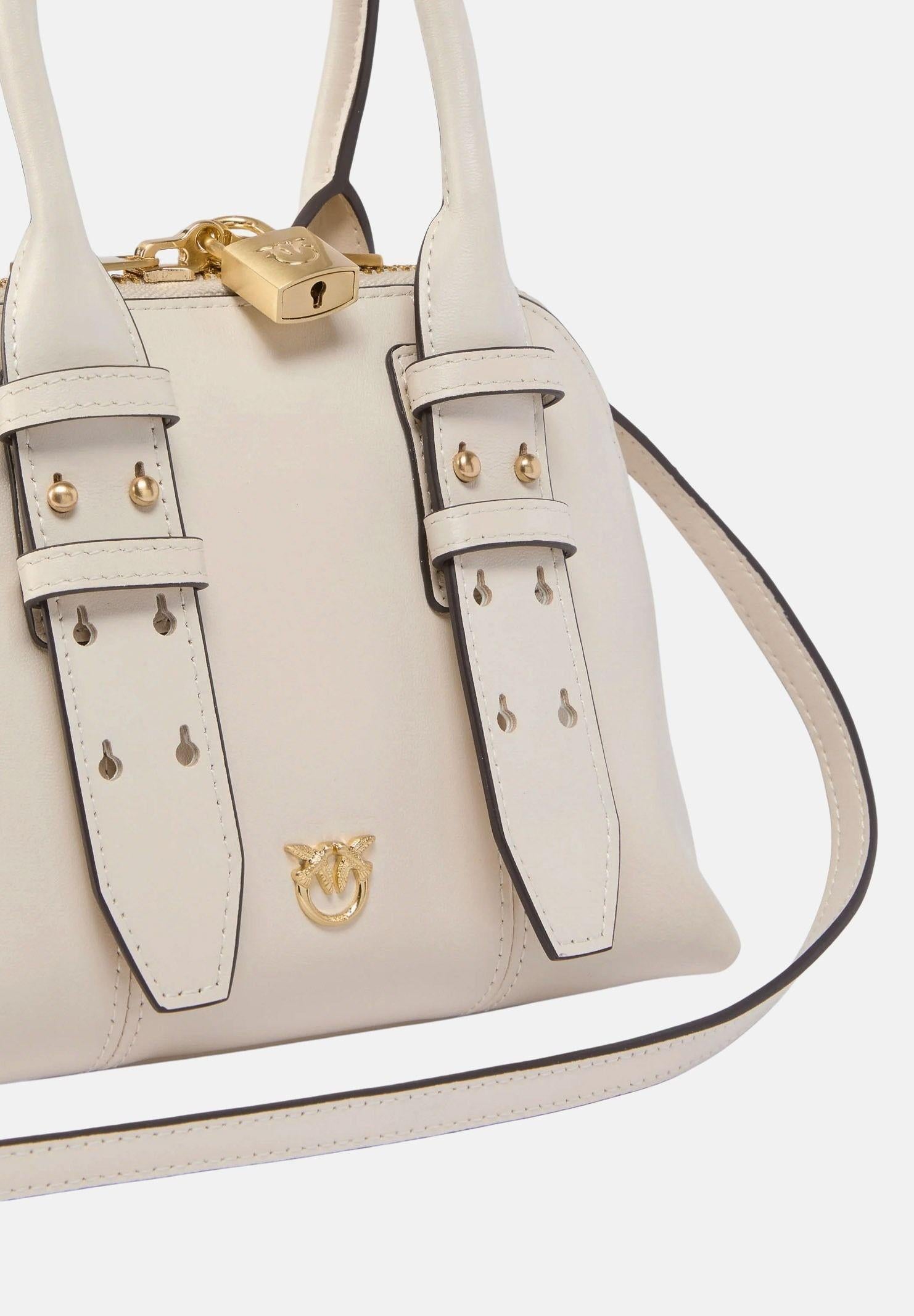 PINKO Borsa a mano Mini Escape Bag panna da donna 105333A0QO Z14Q PINKO 