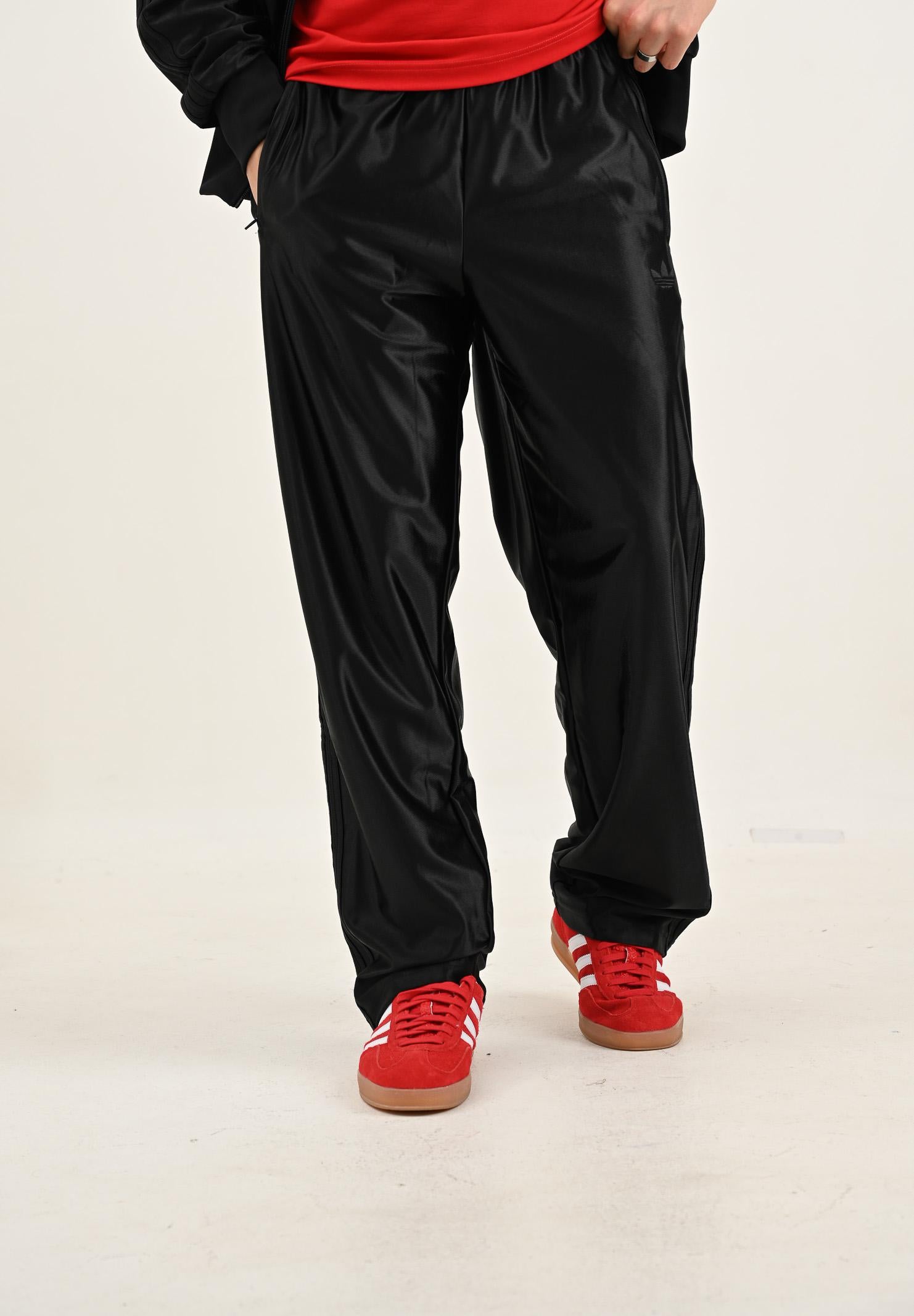 ADIDAS ORIGINALS Pantalone sportivo Firebird Adicolor Metallic nero da uomo JX1494 . ADIDAS ORIGINALS 