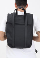 RAINS Zaino 2 Way nero per uomo e donna RA12940 BLA RAINS 