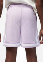 JORDAN Shorts sportivo lilla da bambina con logo 45D403 P6I JORDAN 