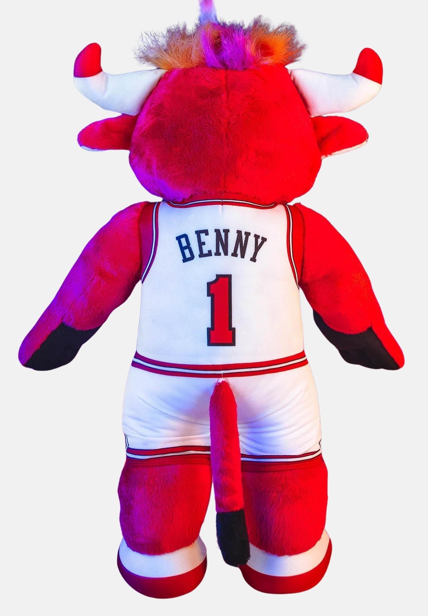 Peluche Chicago Bulls Benny The Bull 20'' Jumbo Mascot Plush P2-NBA-BUL-MASX CLEVELAND CAVALIERS BLEACHER CREATURES 