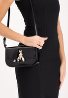 PATRIZIA PEPE Borsa a tracolla "ESSENTIAL" Fly nera da donna 8B0231L125 K182 PATRIZIA PEPE 