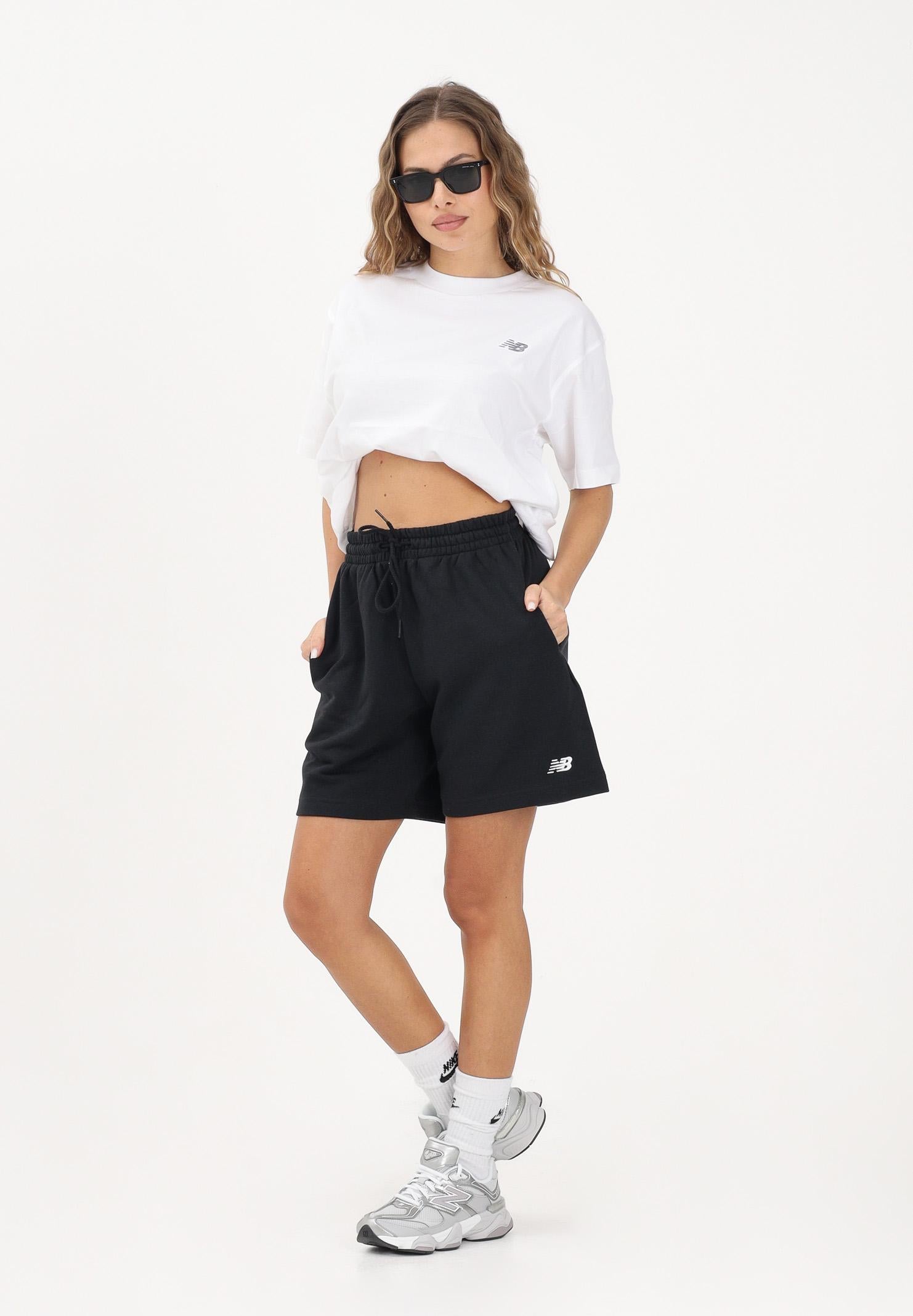 NEW BALANCE Shorts sportivo ESSENTIALS nero per uomo e donna MS41520BK . NEW BALANCE 