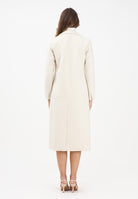 VICOLO Cappotto lungo panna da donna TF0002 FU05 VICOLO 