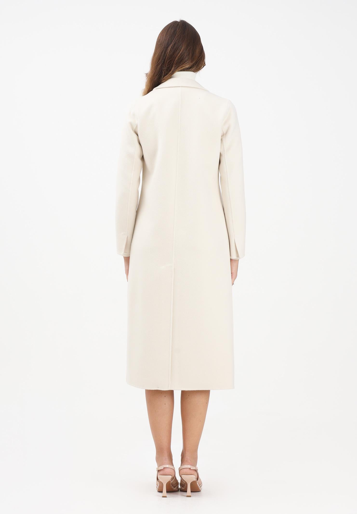 VICOLO Cappotto lungo panna da donna TF0002 FU05 VICOLO 