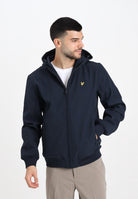 LYLE & SCOTT Giacca softshell foderata in pile blu da uomo JK2110V Z271 LYLE & SCOTT 