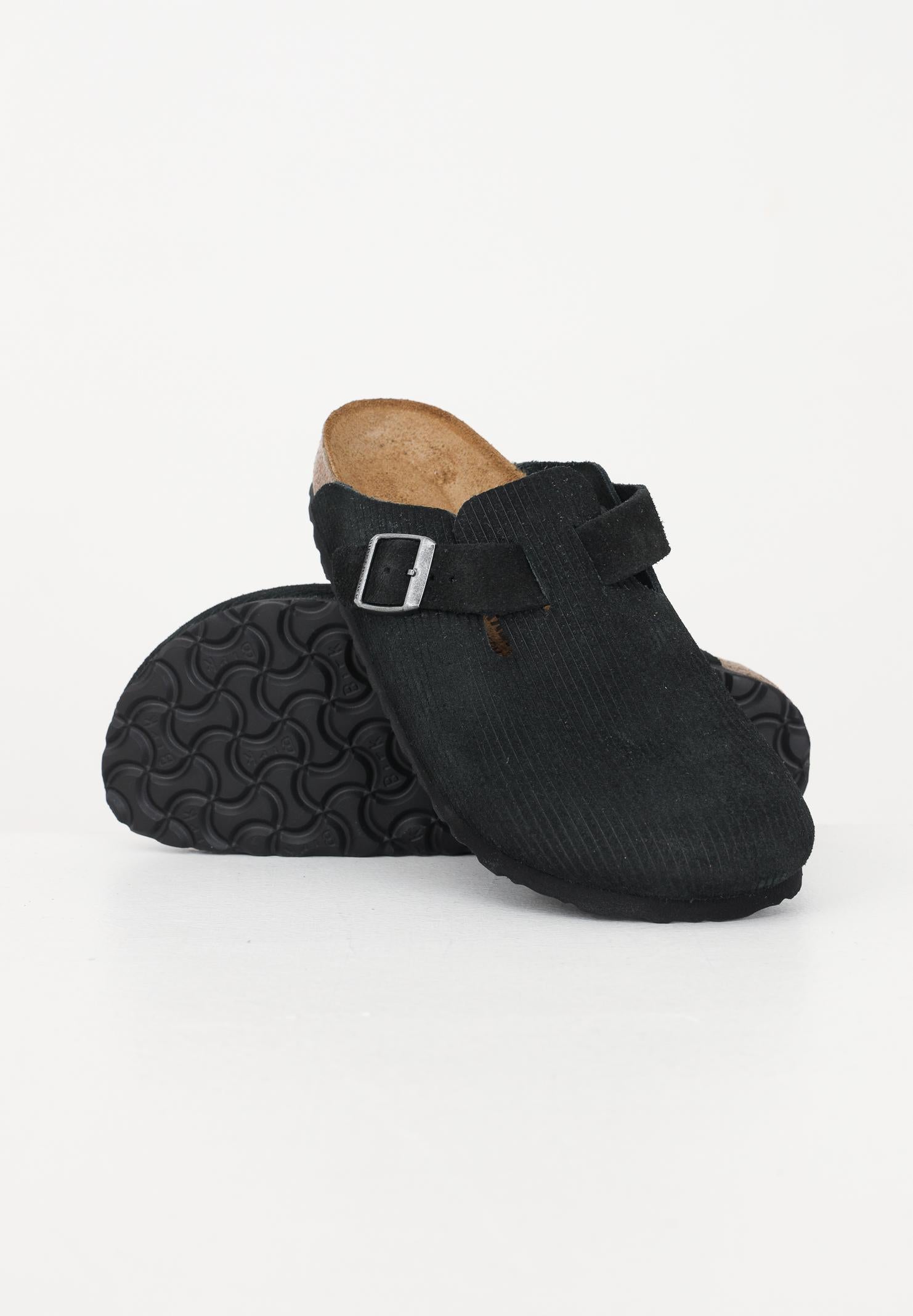 BIRKENSTOCK Ciabatte Boston nere da uomo 1026172 . BIRKENSTOCK 