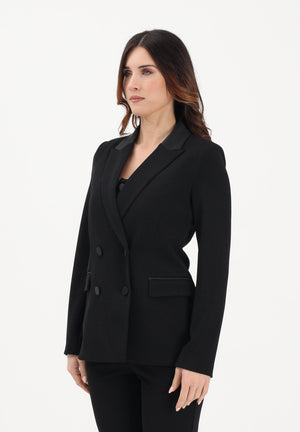 VICOLO Giacca doppiopetto nera da donna TAB0031 A99 VICOLO 