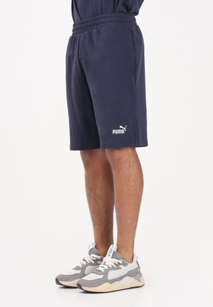 PUMA Pantalone sportivo Essentials No. 1 Logo 10" blu da uomo 682594 16 PUMA 