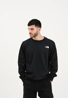 THE NORTH FACE Felpa girocollo Essential nera da uomo NF0A89FBJK31  THE NORTH FACE 