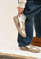 PUMA Sneakers Palermo Elevated beige e marrone per uomo e donna 403754 02 PUMA 