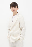 I'M BRIAN Giacca panna da bambino GIA3220J PA I'M BRIAN 