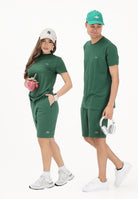 LACOSTE Shorts sportivo verde per uomo e donna con logo GH9860 132 LACOSTE 