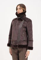 VICOLO Montone marrone da donna TF0091 FU69 VICOLO 