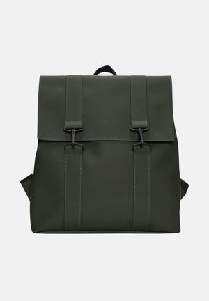 RAINS Zaino MSN verde bosco per uomo e donna RA13300 GRN RAINS 