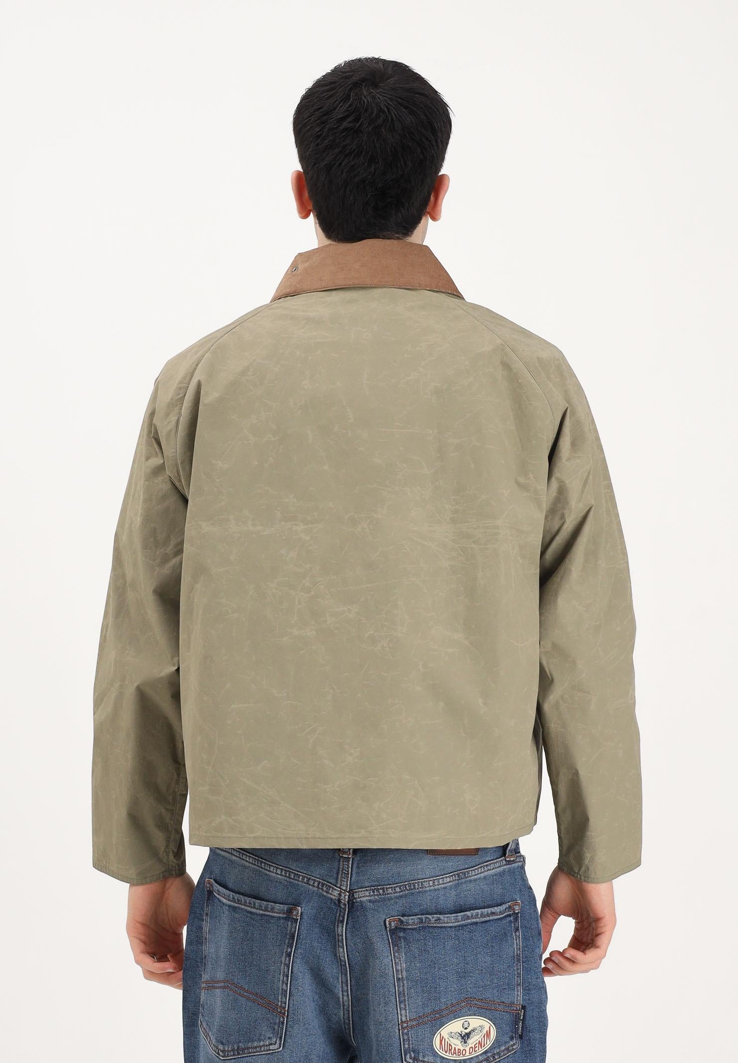 BARBOUR Giacca a vento Ripstop Transport verde oliva da uomo 261-MSP0175 OL31 BARBOUR 