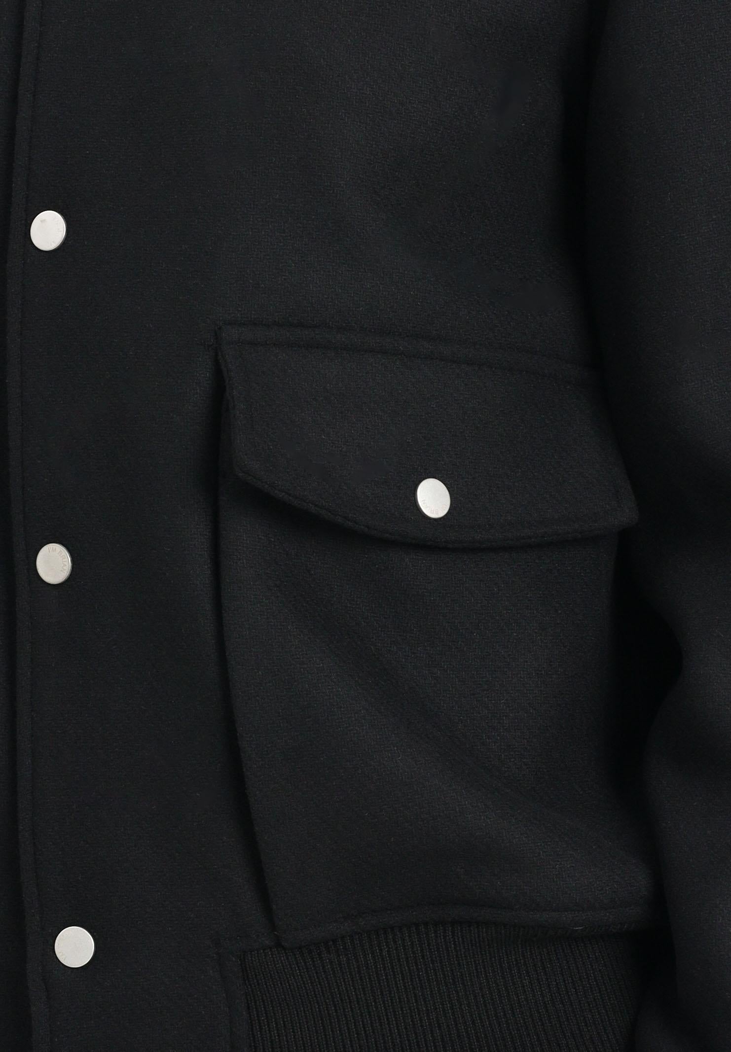 I'M BRIAN Bomber nero da uomo GIU3469 009 I'M BRIAN 