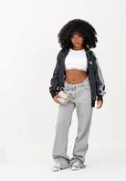 ADIDAS ORIGINALS Felpa con zip Firebird Loose Leo nera da uomo JV7579  ADIDAS ORIGINALS 