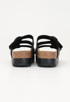 BIRKENSTOCK Ciabatte Florida Flex Platform nere da donna 1029737 . BIRKENSTOCK 