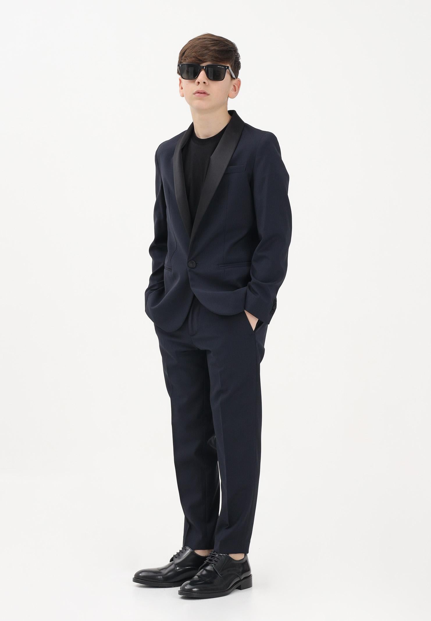 I'M BRIAN Pantalone elegante blu da bambino PA3713J 005 I'M BRIAN 
