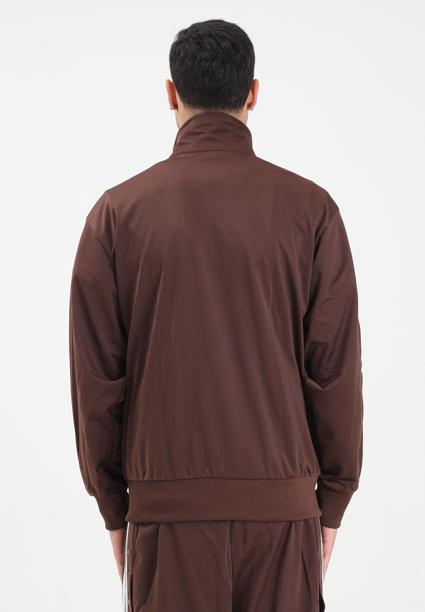ADIDAS ORIGINALS Felpa con zip Adicolor Classics Firebird marrone da uomo KA0459 . ADIDAS ORIGINALS 