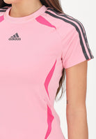 ADIDAS PERFORMANCE T-shirt a manica corta TEAMGEIST rosa da donna KD6366 . ADIDAS PERFORMANCE 
