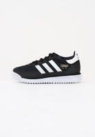 ADIDAS ORIGINALS Sneakers SL 72 RS Elastic Laces nere per bambino e bambina IH2982 . ADIDAS ORIGINALS 