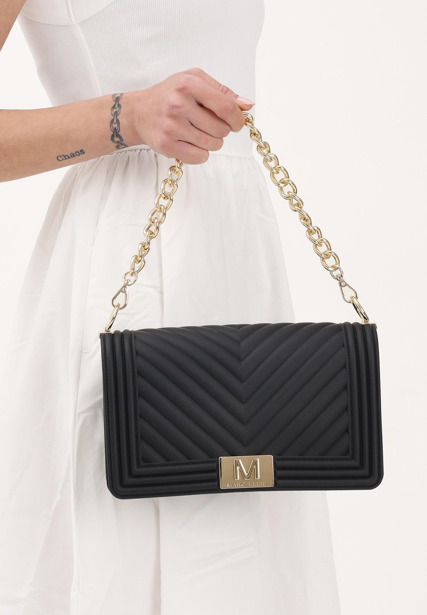 MARC ELLIS Borsa a tracolla Flat M 26 nera da donna FLAT-M-26 BLLIGO MARC ELLIS 