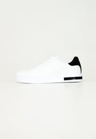 ARMANI EXCHANGE Sneakers bianche da uomo con logo all-over XM000140AF11916 M0028 ARMANI EXCHANGE 