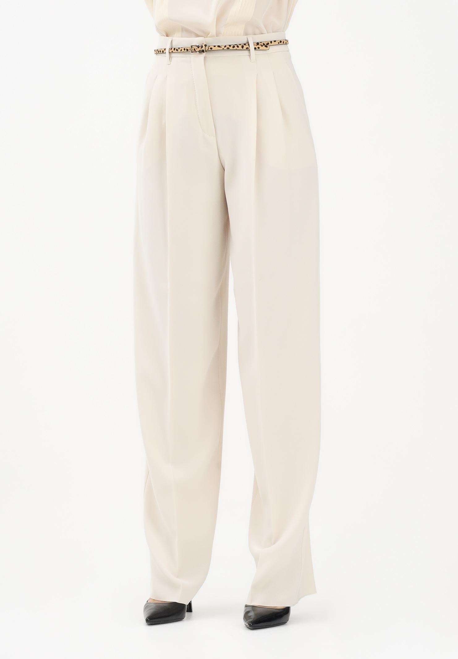 MAX MARA Pantalone elegante MSTCORVINO panna da donna 2616131015600 060 MAXMARA 