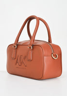 ARMANI EXCHANGE Borsa a spalla cuoio da donna con ricamo logo XW001567AF15634 U6048 ARMANI EXCHANGE 