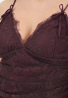 PINKO Top elegante Fragola bordeaux da donna 106726A378 R57 PINKO 