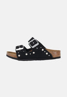 BIRKENSTOCK Ciabatte Arizona Rivet Border nere da bambina 1031646J . BIRKENSTOCK 