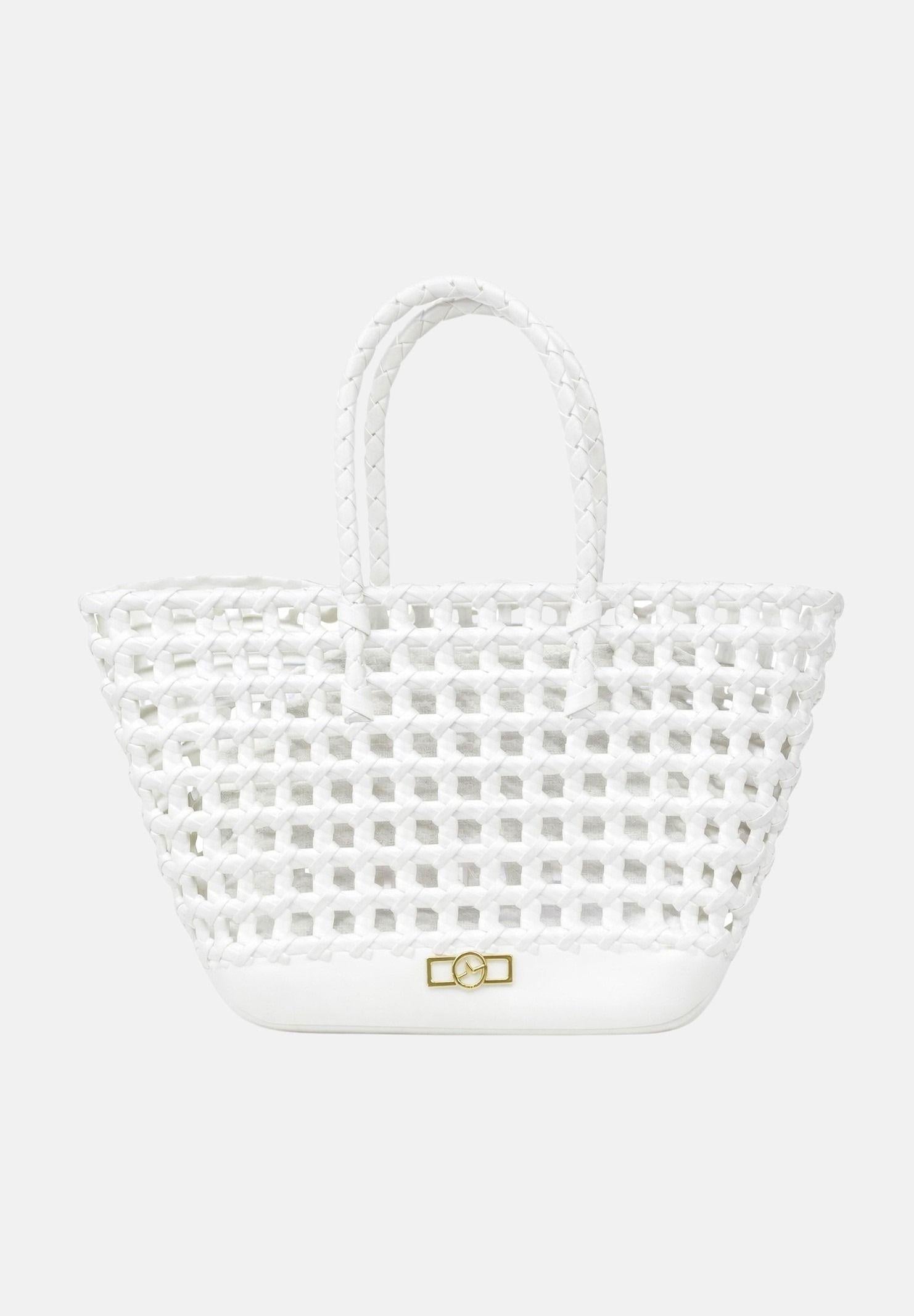 MARC ELLIS Shopper FLAT-SUNSET bianca da donna FLAT-SUNSET MILIGO MARC ELLIS 