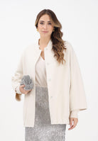 VICOLO Cappotto corto panna da donna TF0006 FU05 VICOLO 