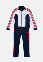 ADIDAS ORIGINALS Tuta ADICOLOR 3-STRIPES bianca, blu e rossa per bambino e bambina JV7664 . ADIDAS ORIGINALS 